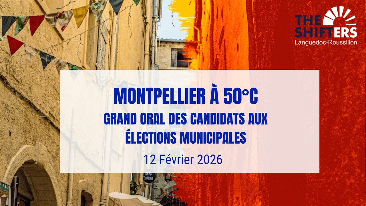 Grand oral des candidats aux élections Municipales 2026 de Montpellier