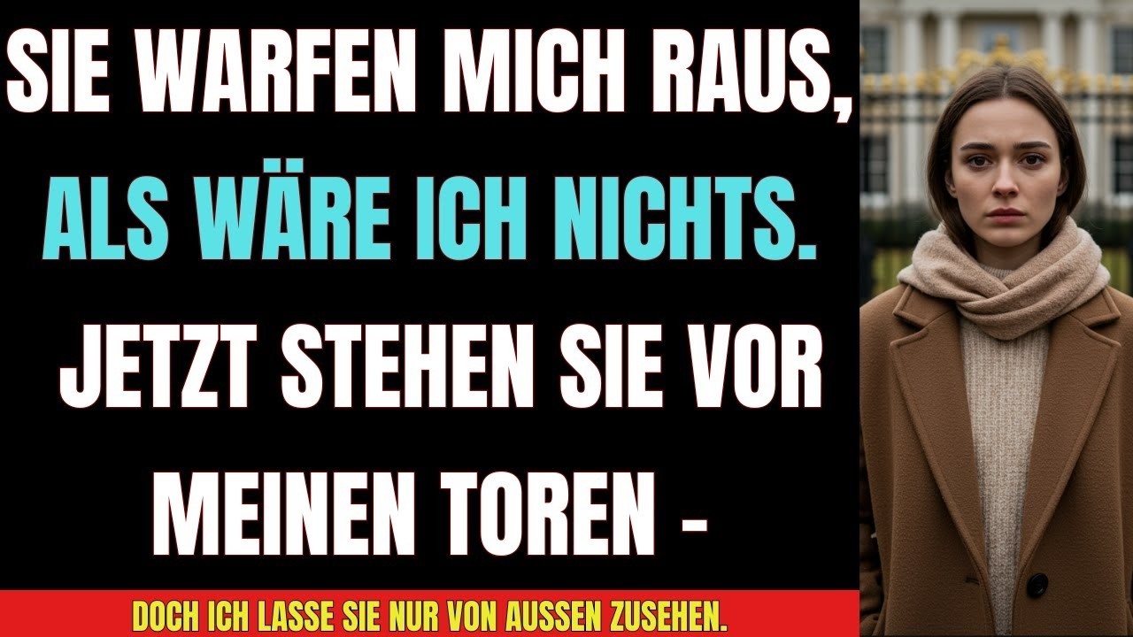 Sie warfen mich an Weihnachten raus – 5 Jahre später klopfen SIE verzweifelt an meine Tür