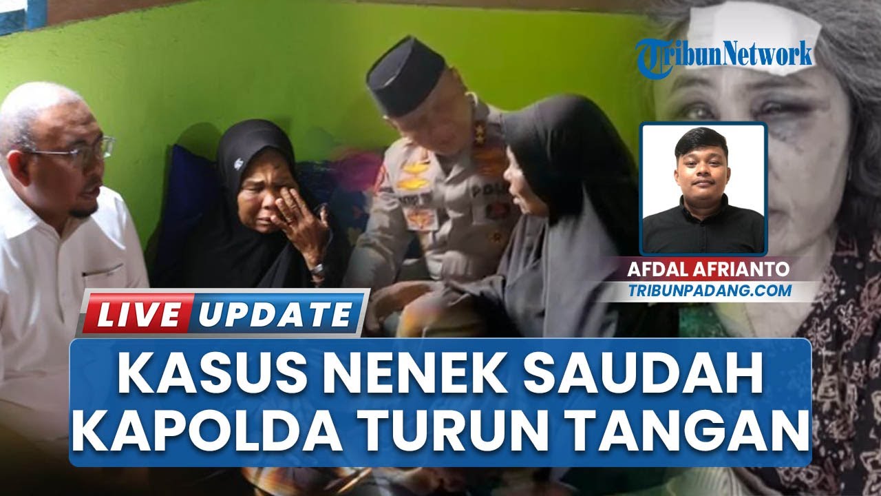 Andre Rosiade Kunjungi Nenek Saudah, Korban Pengeroyokan seusai Tolak Tambang Ilegal di Rao Sumbar