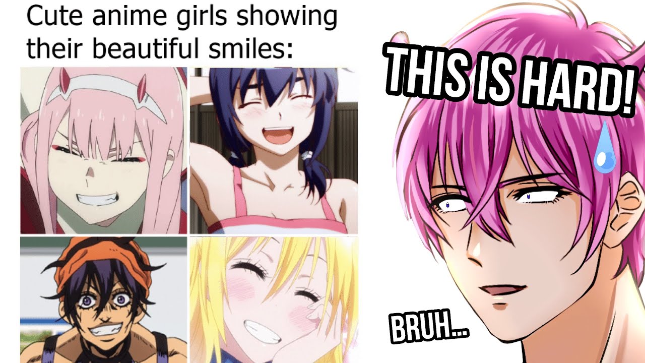 TRY NOT TO SMILE CHALLENGE (Anime memes edition)