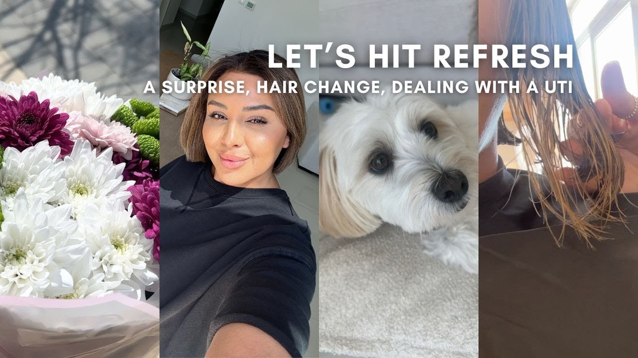 REFRESH | New haircut, husband surprises me 👀 and doctors appointment | Nina Ubhi