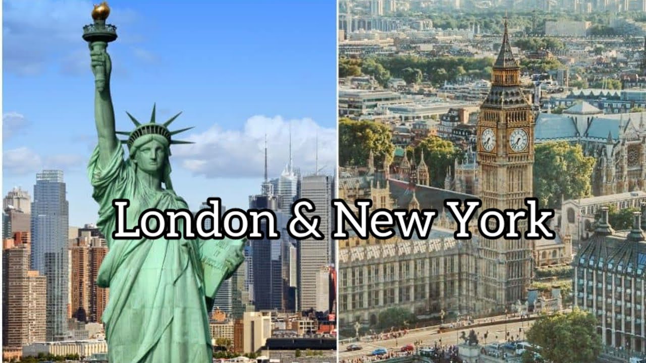 London & New York🇺🇸 by FR Services [4K]#london #uk #newyork