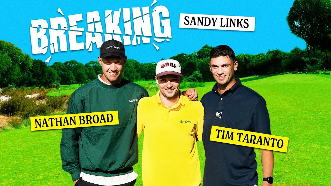 Tim Taranto, Nathan Broad & Dylan Buckley 9-HOLE SCRAMBLE | BREAKING SANDY