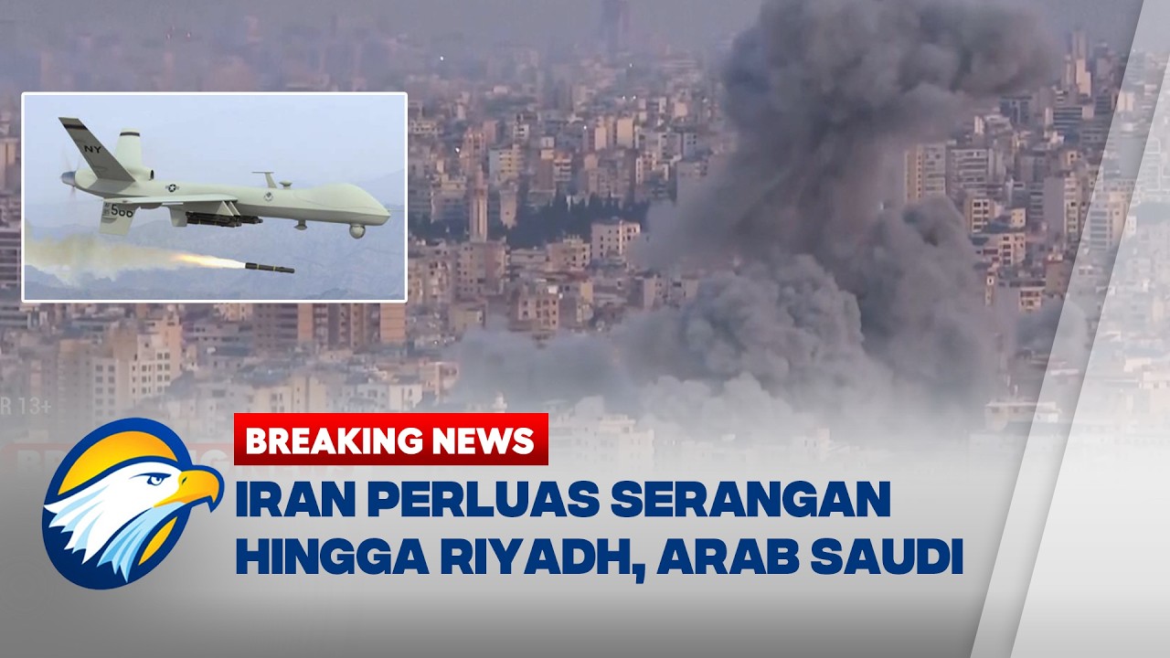 BREAKING NEWS - Iran Serang Kedutaan AS di Riyadh dengan Drone