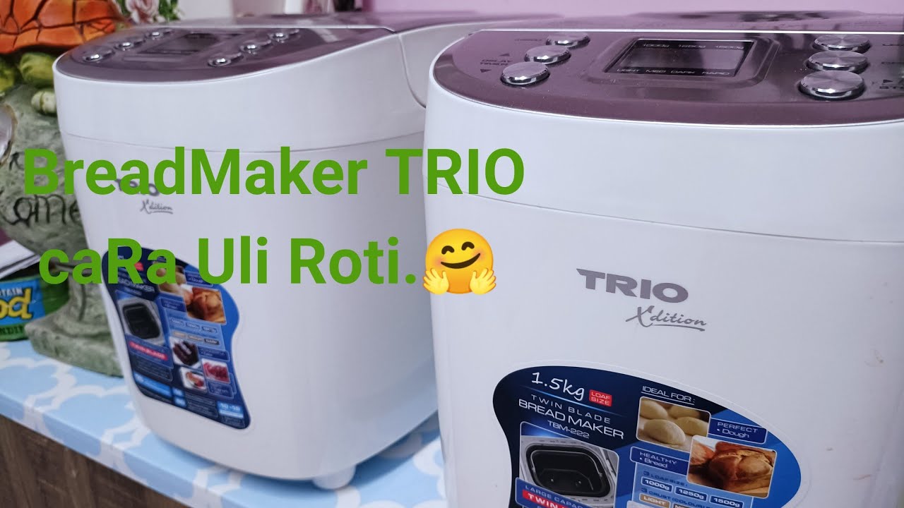 Cara uli doh roti menggunakan breadmaker  #Breadmaker   #bmTRIO #rotitawar