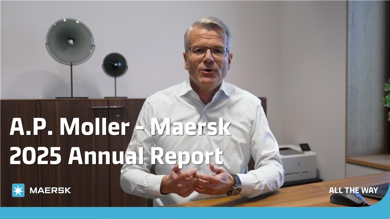 Maersk CEO Vincent Clerc: Strong performance in 2025 with results in the top end of our guidance