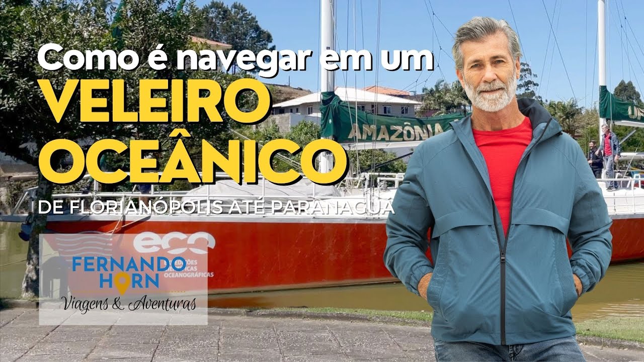 Vou te levar para navegar de Florianópolis até Paranaguá | Como é navegar em um veleiro oceânico