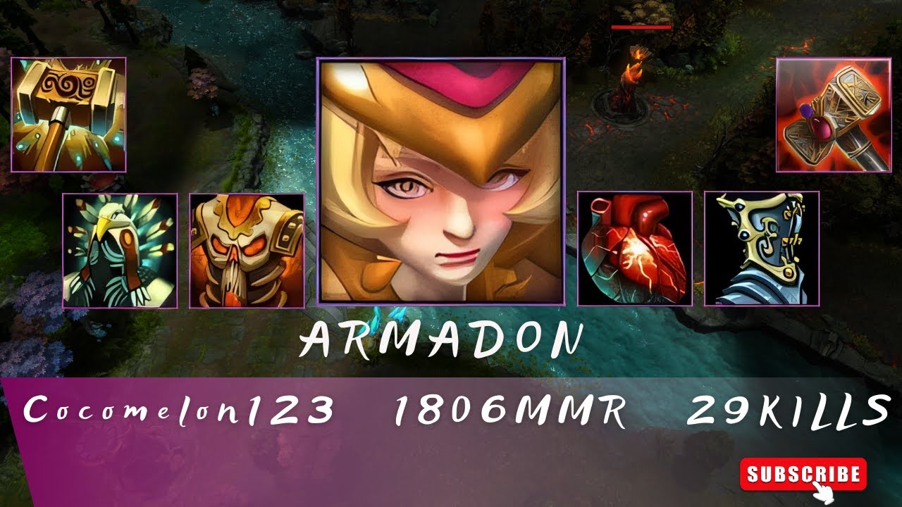 HoN | Mid Wars | Armadon | Cocomelon123 | 1806 MMR