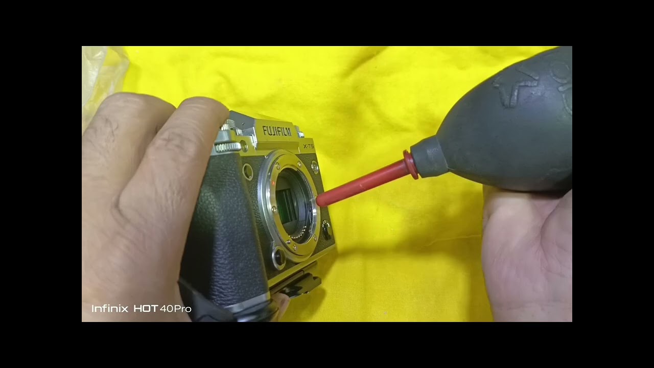 Fujifilm x T5 sensor Clean