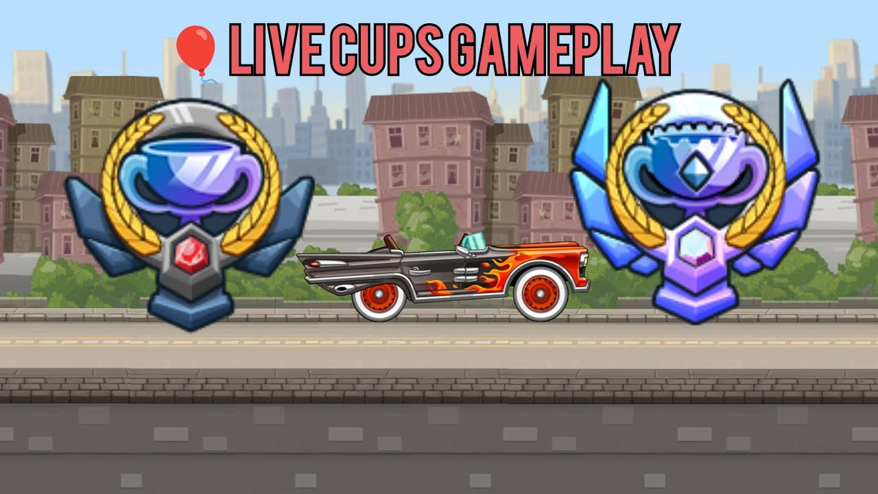 Playing Cups 🏆 and Chilling 🙂 | Hill Climb Racing 2