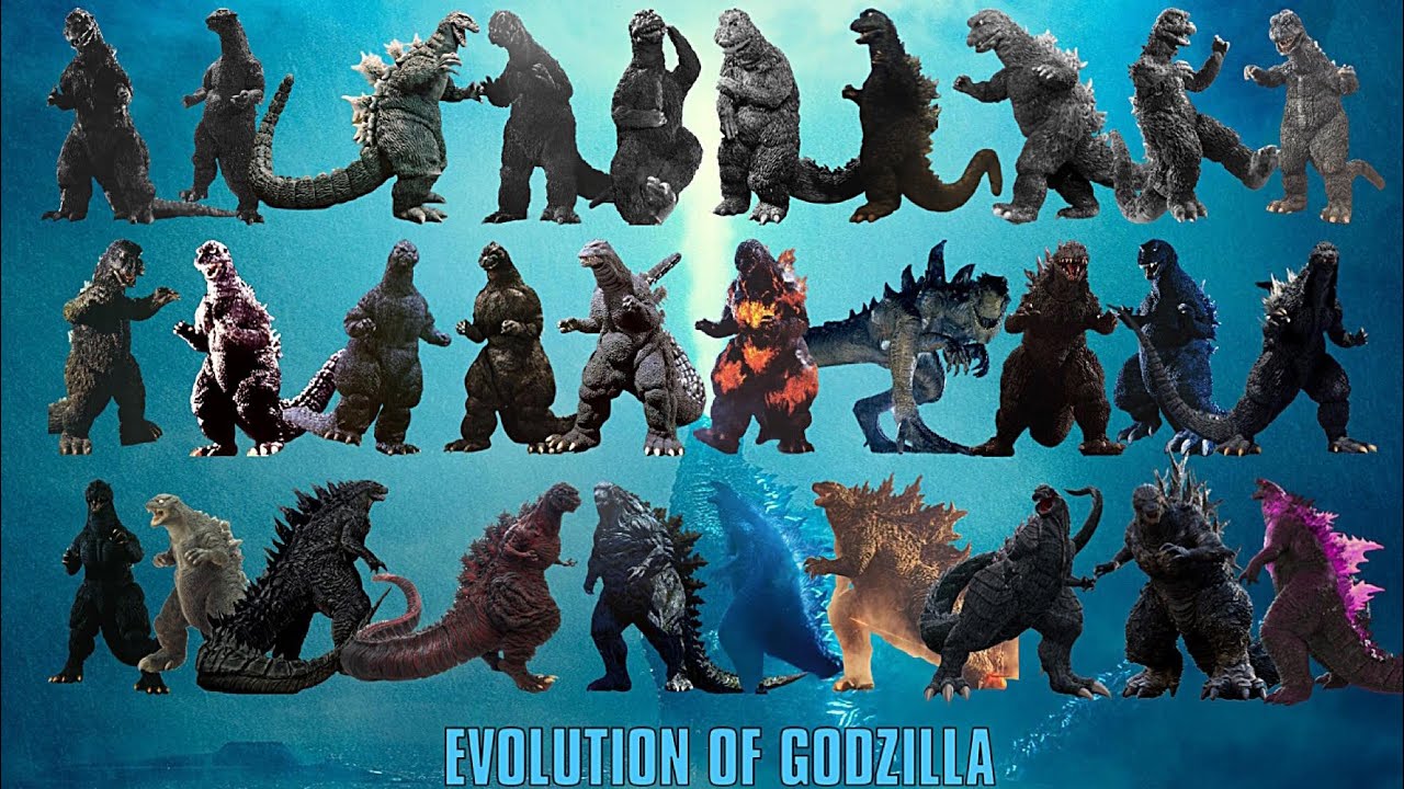 Godzilla's Evolution and Birthday (1954 to 2025) Long Live the King | Animation [DC2]