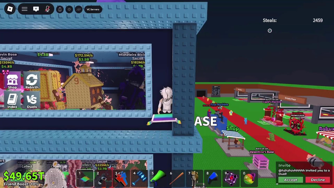 live🔴 trading  and pvping #stealabrainrot #roblox