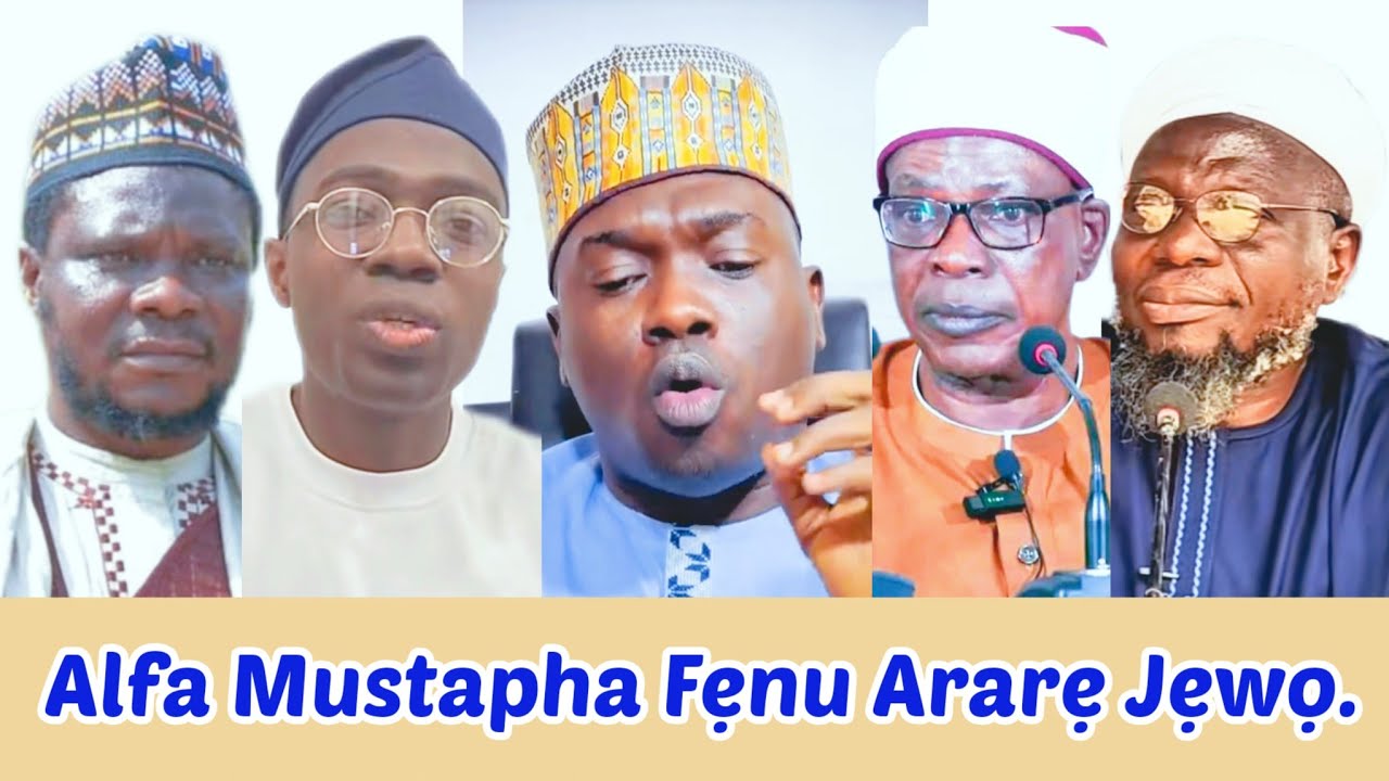 Ustaz Adekunle Ibrahim Is Just Doing Jaku Jaku.
