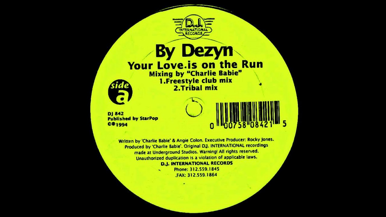 By Dezyn - Your Love Is On The Run (Freestyle Club Mix) HD