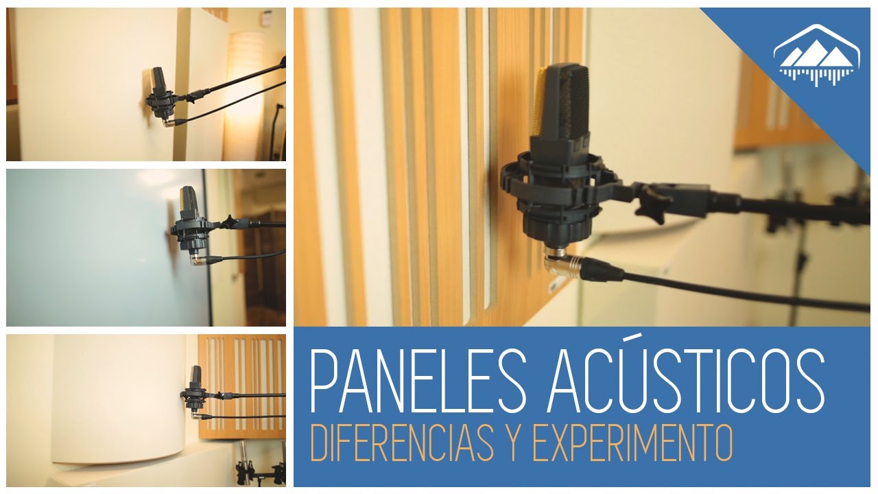 PANELES ACÚSTICOS, DIFERENCIAS Y EXPERIMENTO en el Home Studio