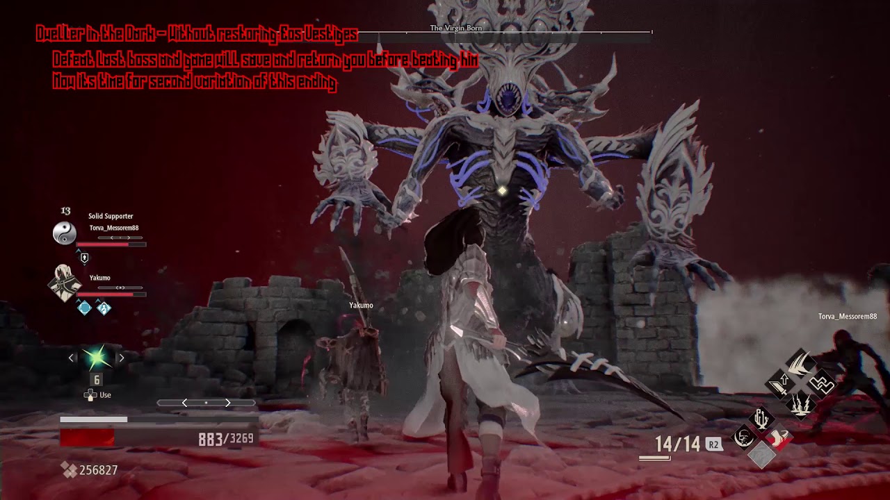 Code Vein — руководство по всем концовкам (включая секретную)