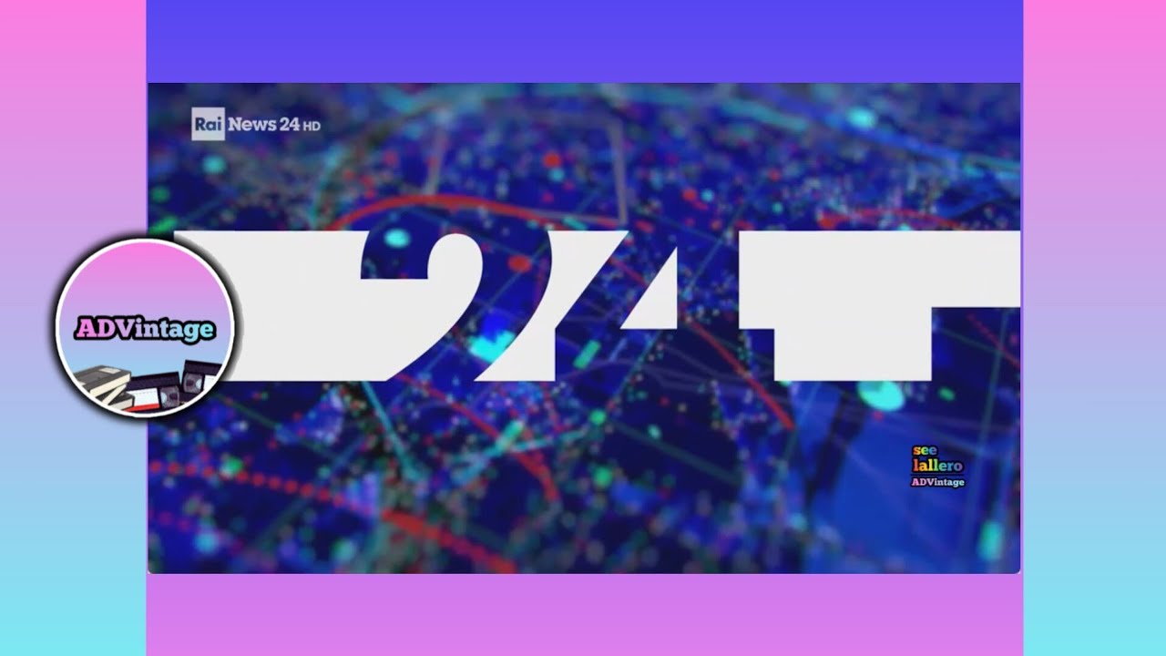 Nuova sigla e grafiche - Rai News 24, 29 settembre 2025