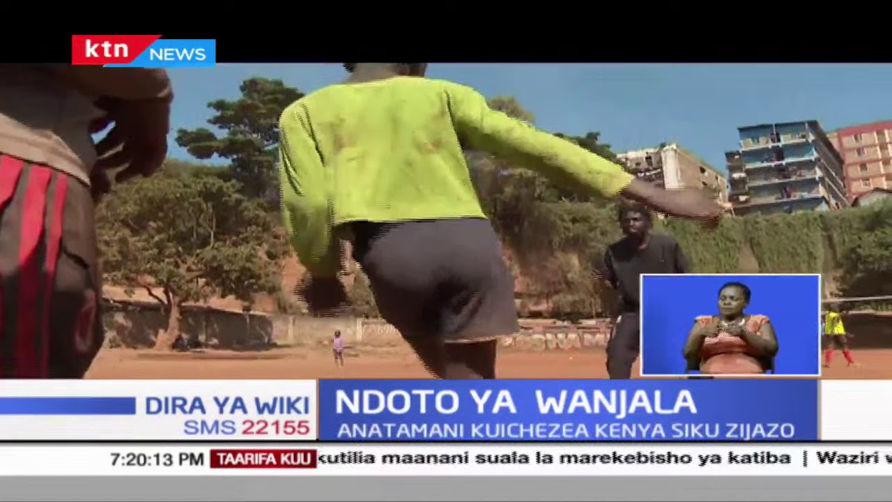 Mchezaji Felix Wanjala, umri wa 11, ajitahidi ulemavu wake usiwe kikwazo cha kutofikia ndoto yake