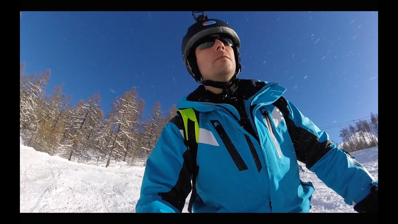 Skiing Bardonecchia 2016 - Red Run 1 - GoPro Hero4 Session