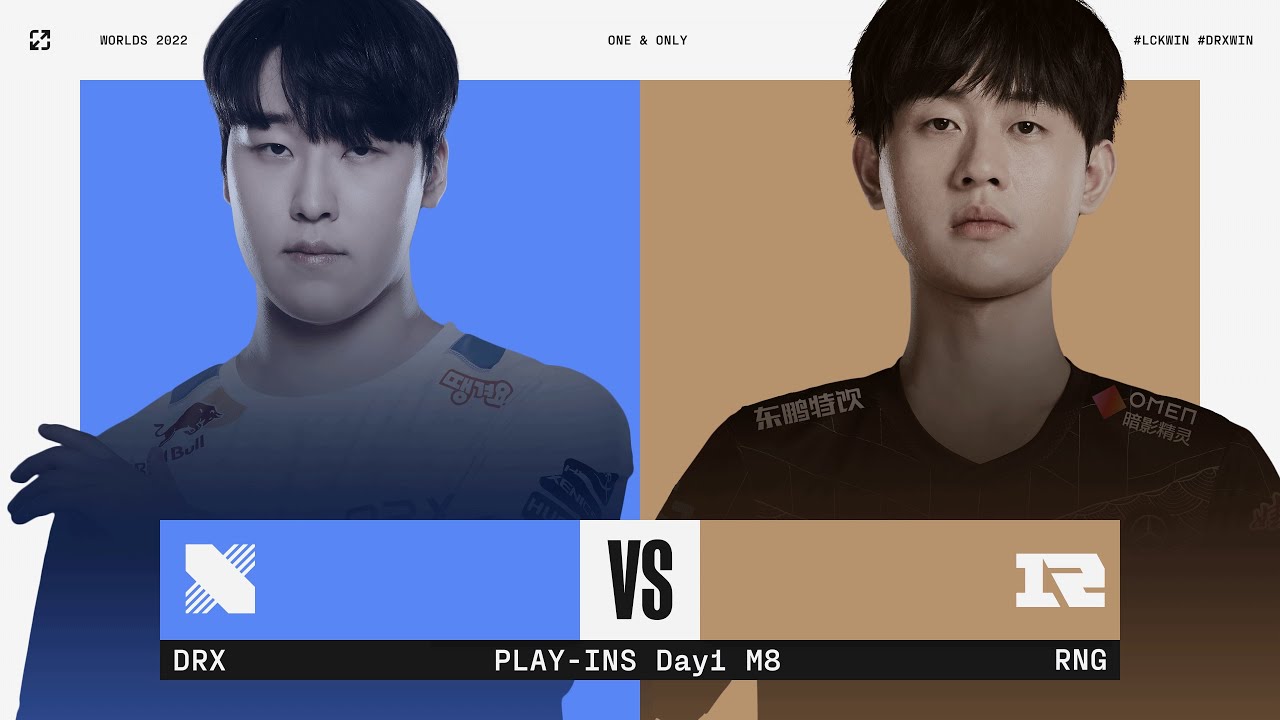 DRX vs. RNG 매치 하이라이트 | Play-Ins Day 1 | 09.30 | 2022 월드 챔피언십