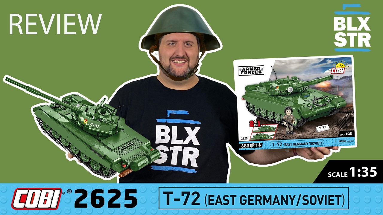 Vorwärts Immer, Rückwärts nimmer: T-72 NVA 2in1 Version CCCP/DDR 💥 COBI-2625 ▶️ REVIEW