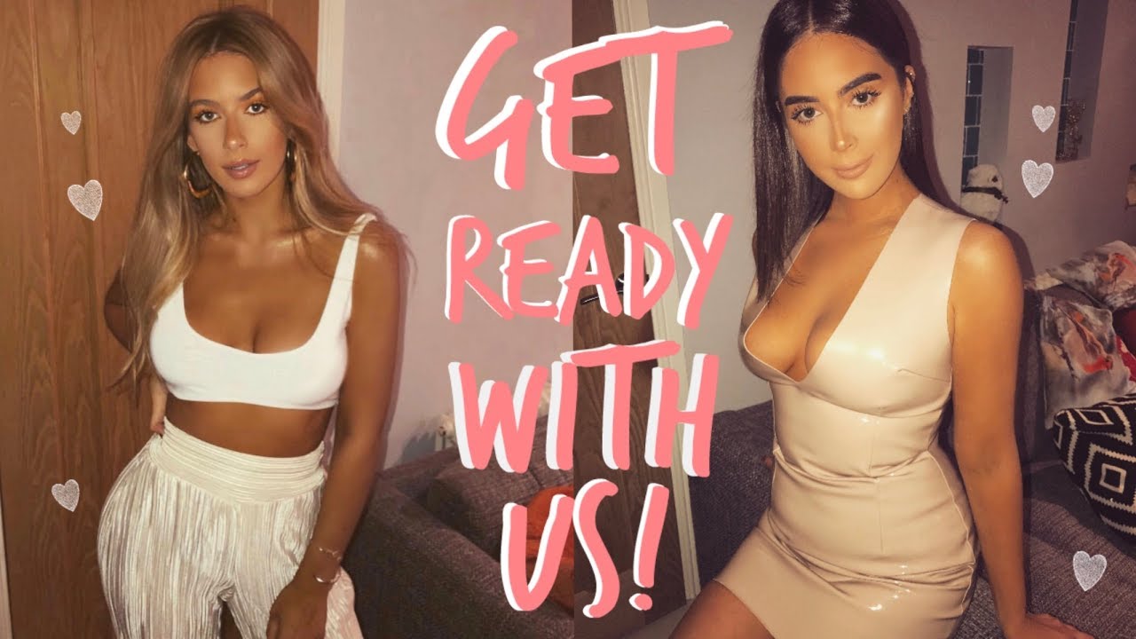 GET READY WITH US! | BOXING DAY NIGHT OUT!  | Sophia and Cinzia