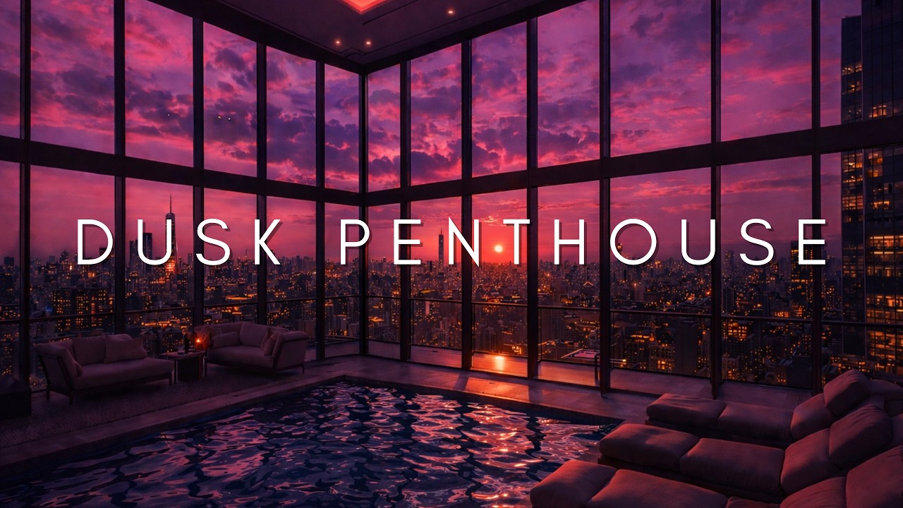 Dusk Penthouse Balcony 2026 | Slow BPM Deep House & Evening Chill
