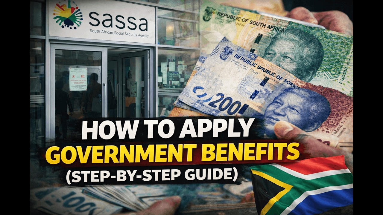 How South Africans can Apply for these Government Benefits