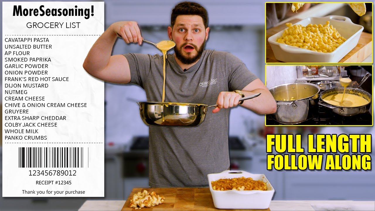 Epic Mac & Cheese! (FULL FOLLOW ALONG!)