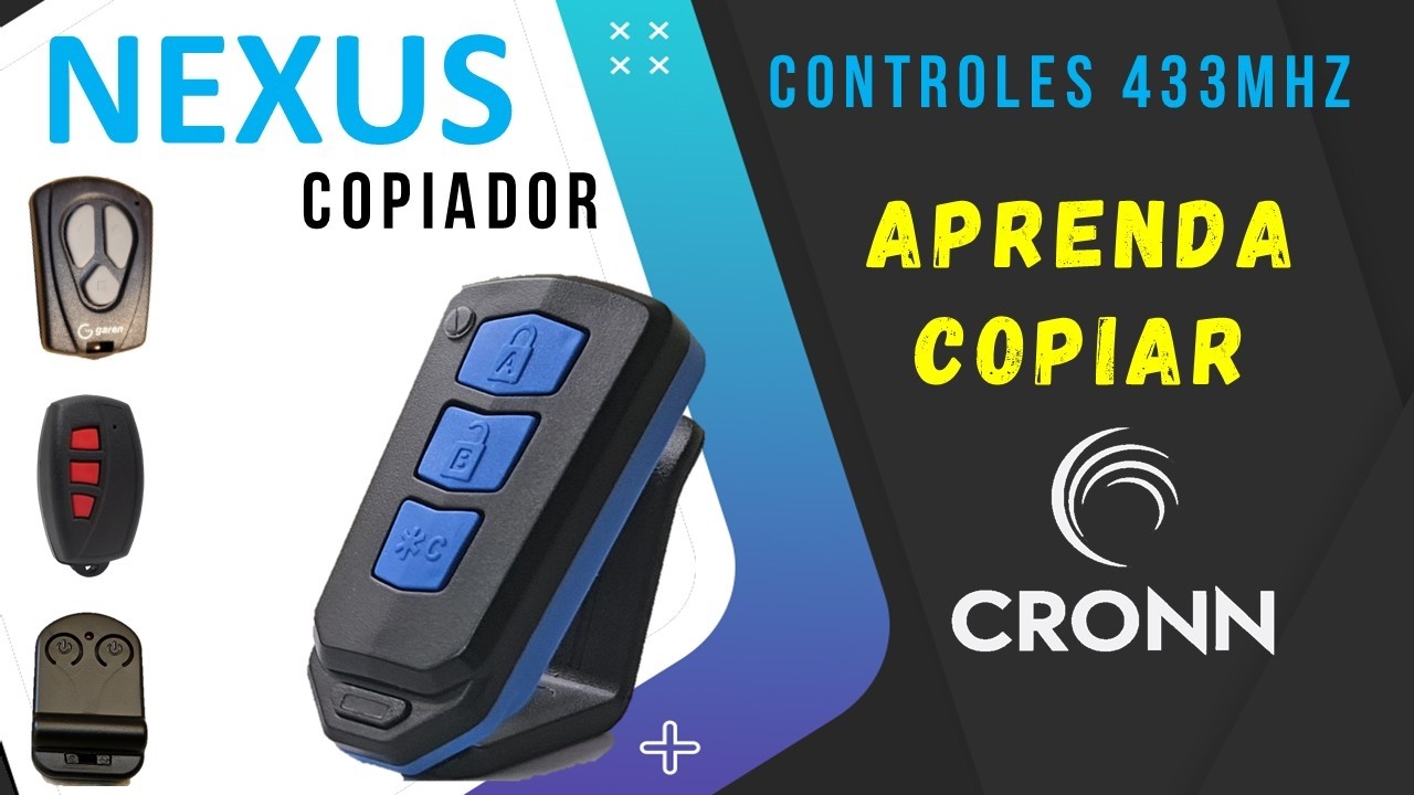 Como Copiar usando NEXUS CRONN 2x1 completo!!