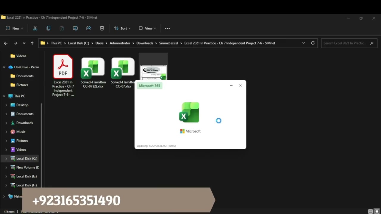 Excel 2021 на практике - Глава 7, Самостоятельный проект 7-3 | Excel 2024 на практике - Глава 7, ...