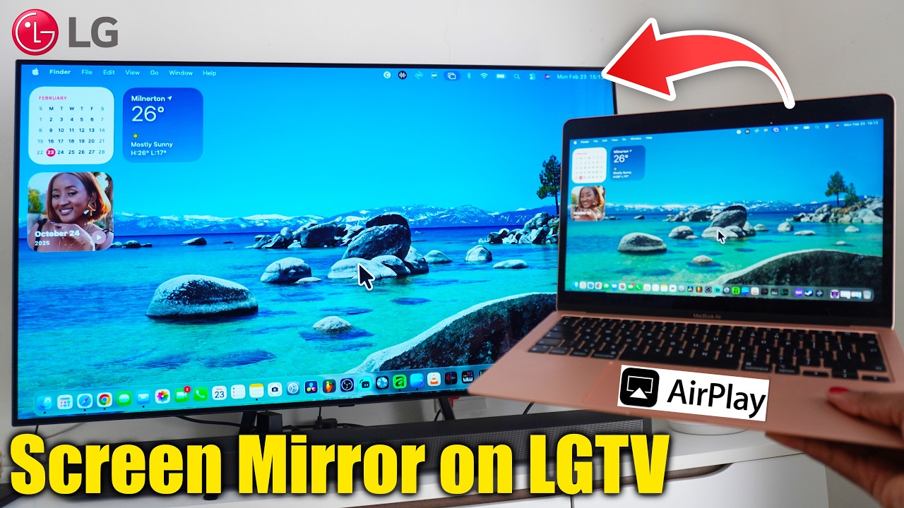 How to Screen Mirror Macbook to LG Smart TV (AirPlay Step-by-Step Guide)