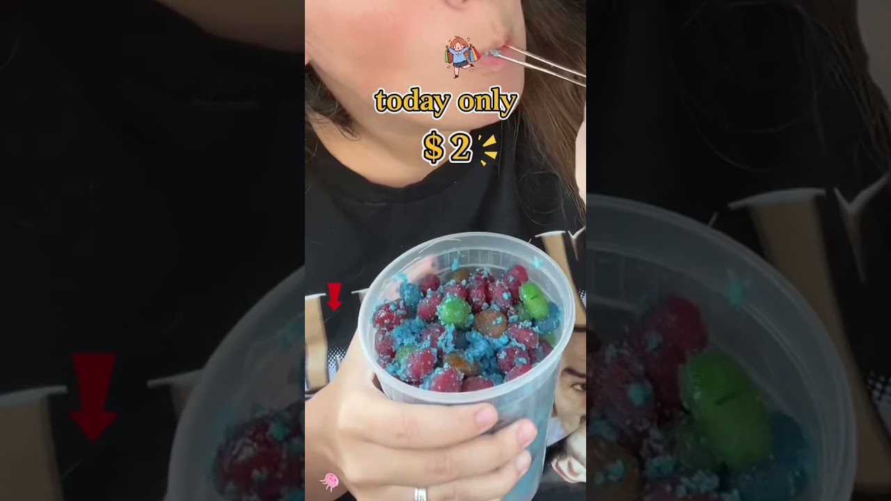 Sour blue raspberry gushers candy review