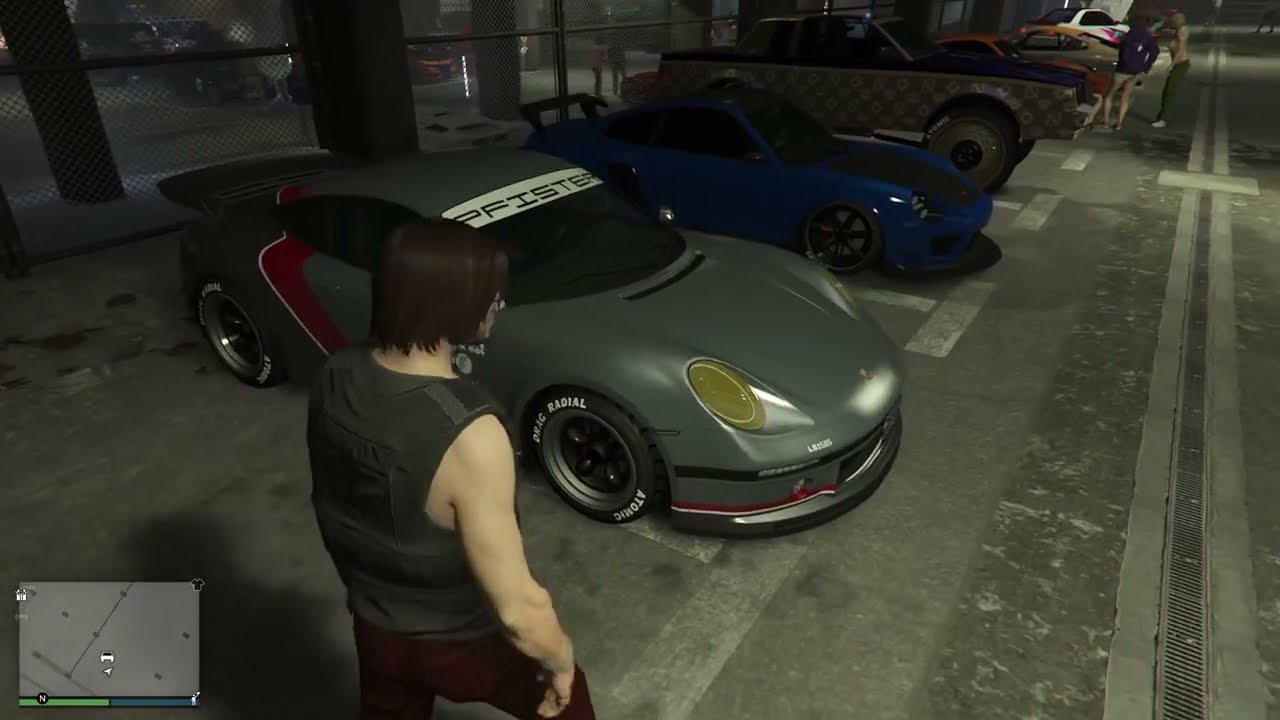 GTA V Online: Johnny Silverhand's Porsche Build!