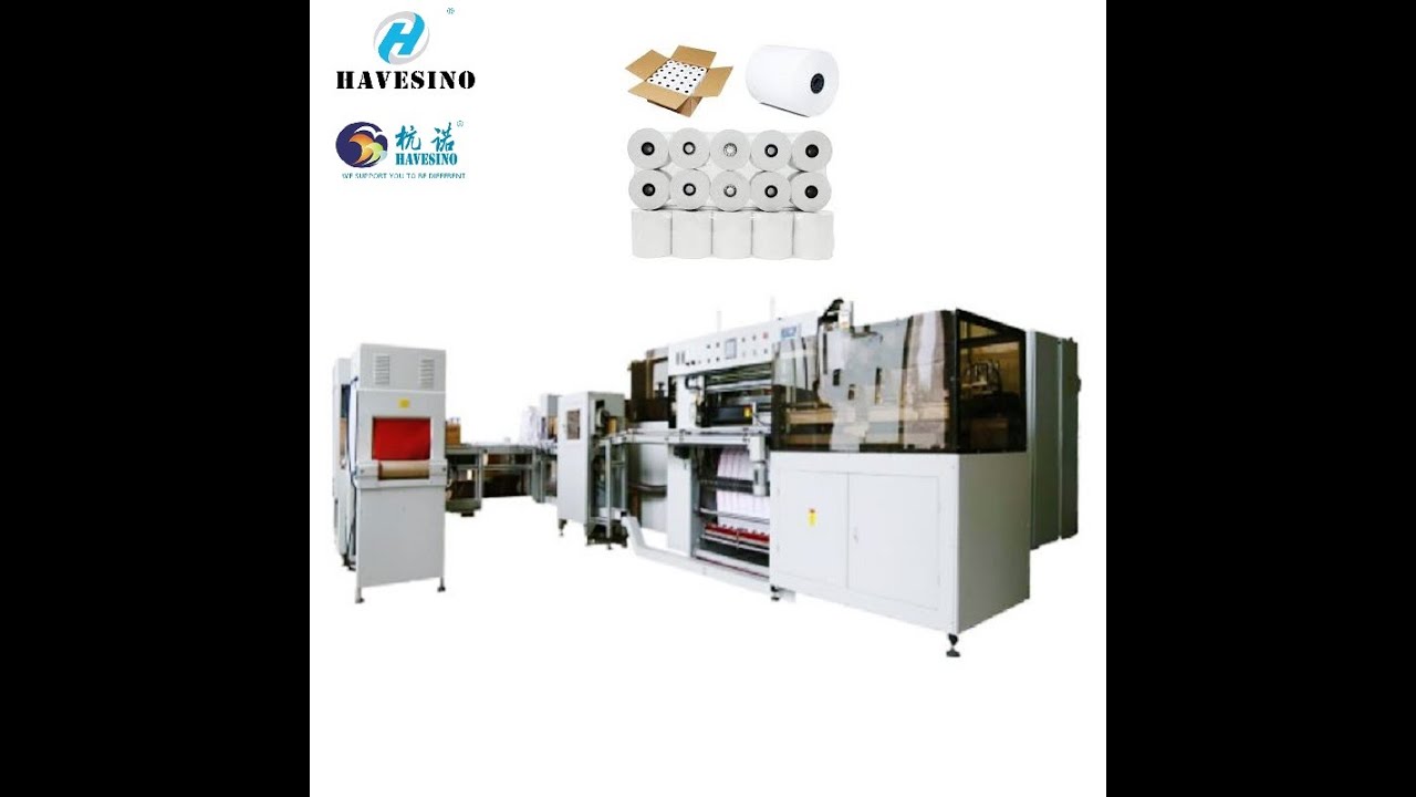 Fully Automatic Thermal Paper Slitting Machine POS ATM Slitter Rewinders CP S1100FA