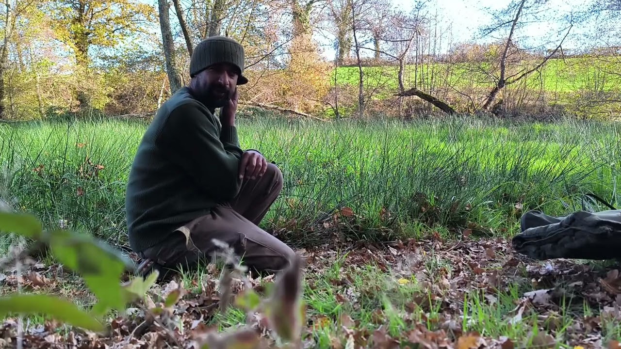À la découverte d'une petite rivière sauvage/pêche de la carpe partie 1 