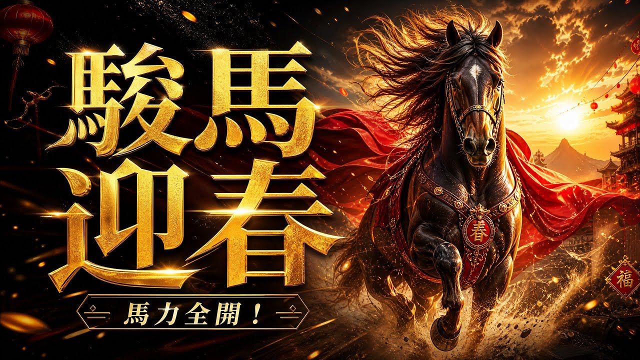 AI 制作新年歌贺岁！原创《骏马迎春》带你马力全开奔新年🐎🚀