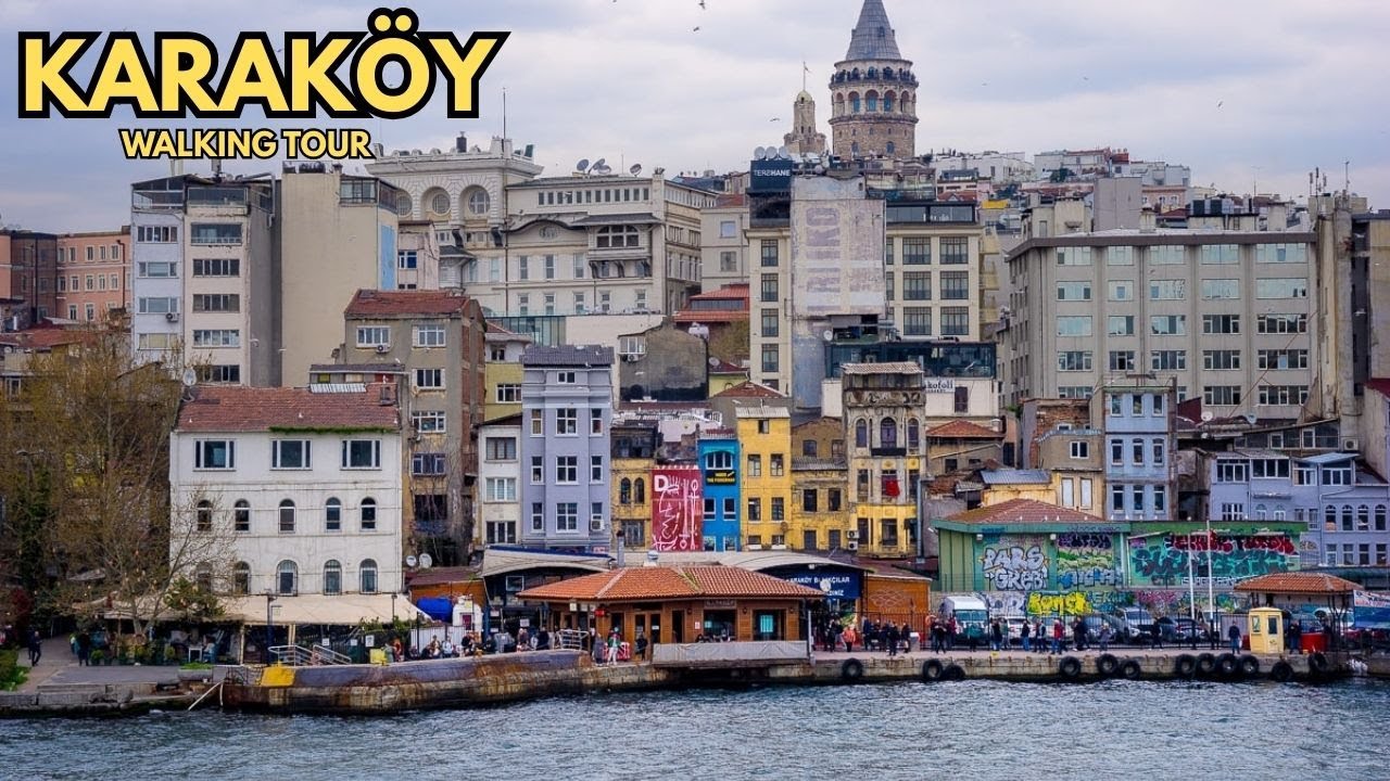 Karaköy Walking Tour  | Istanbul Street Life, Cafés & Hidden Alleys (4K) #karaköy #istanbul