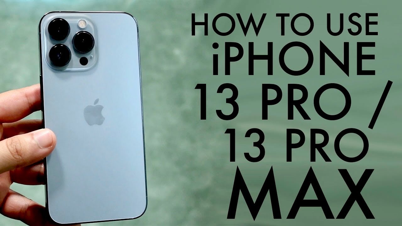 Как пользоваться iPhone 13 Pro / 13 Pro Max! (Полное руководство для начинающих)