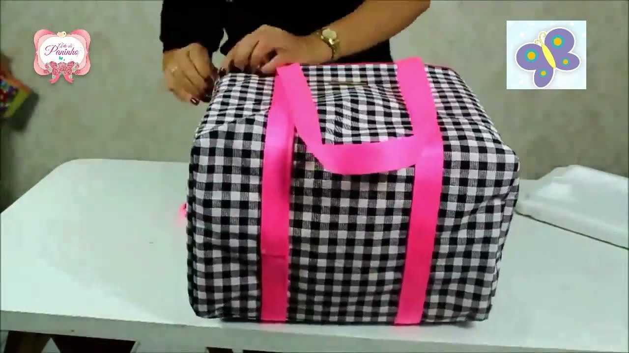 VEJA COMO É FÁCIL FAZER UMA BOLSA OU CAPA PARA ISOPOR TÉRMICO
