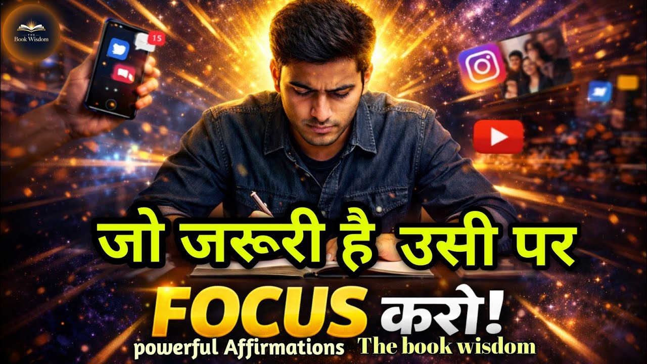 Focus की Power समझो | Darius Foroux Best Self Improvement Book Summary