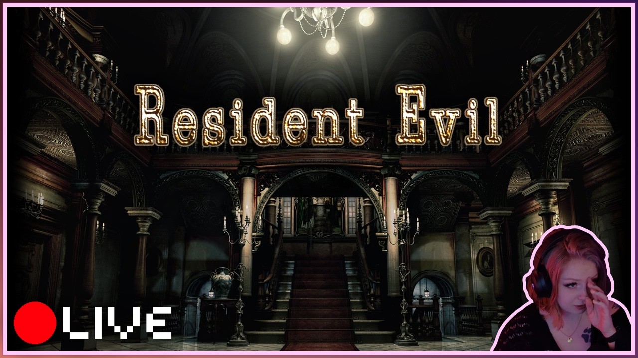 First blind playthrough │ Resident Evil HD remastered (mic-settings off)