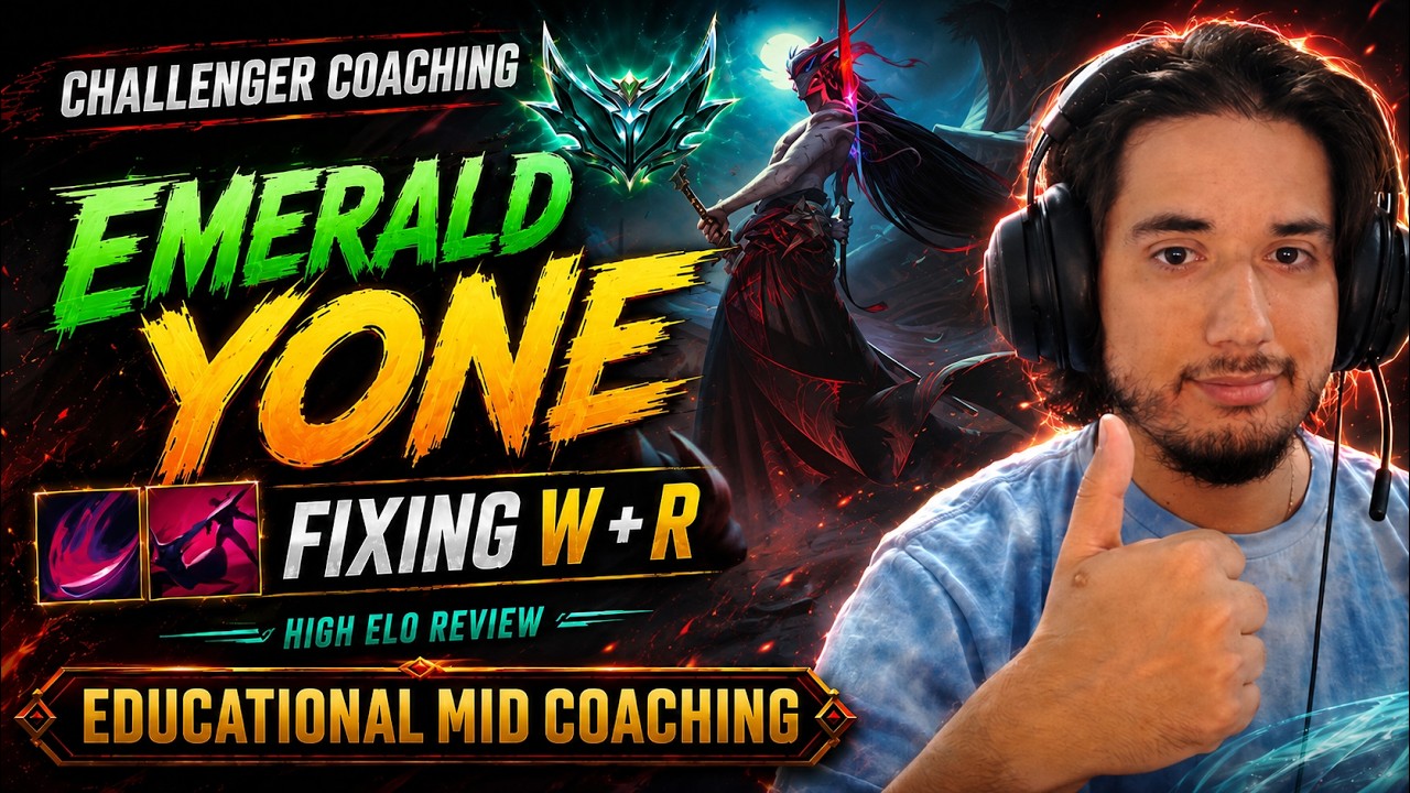 I Coached an Emerald Yone and Fixed His Biggest Mistakes