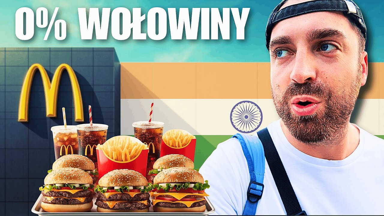 Testujemy McDonald's w INDIACH 🇮🇳
