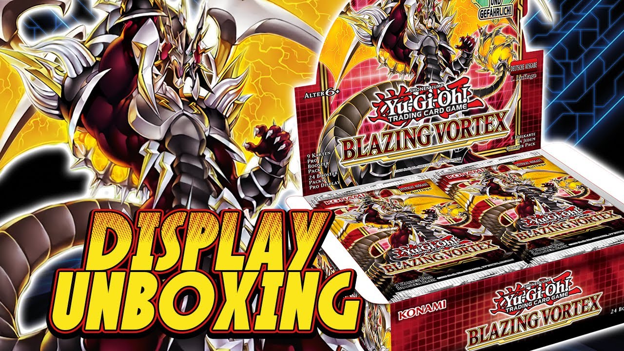 YuGiOh! Blazing Vortex Display Opening | UNBOXING DEUTSCH