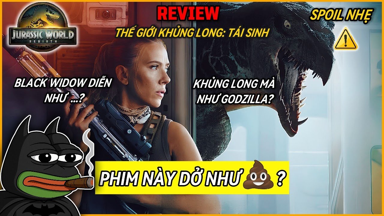 Siêu phẩm khủng long trở lại hay một pha hồi sinh thất bại? | Review phim Jurassic World Rebirth
