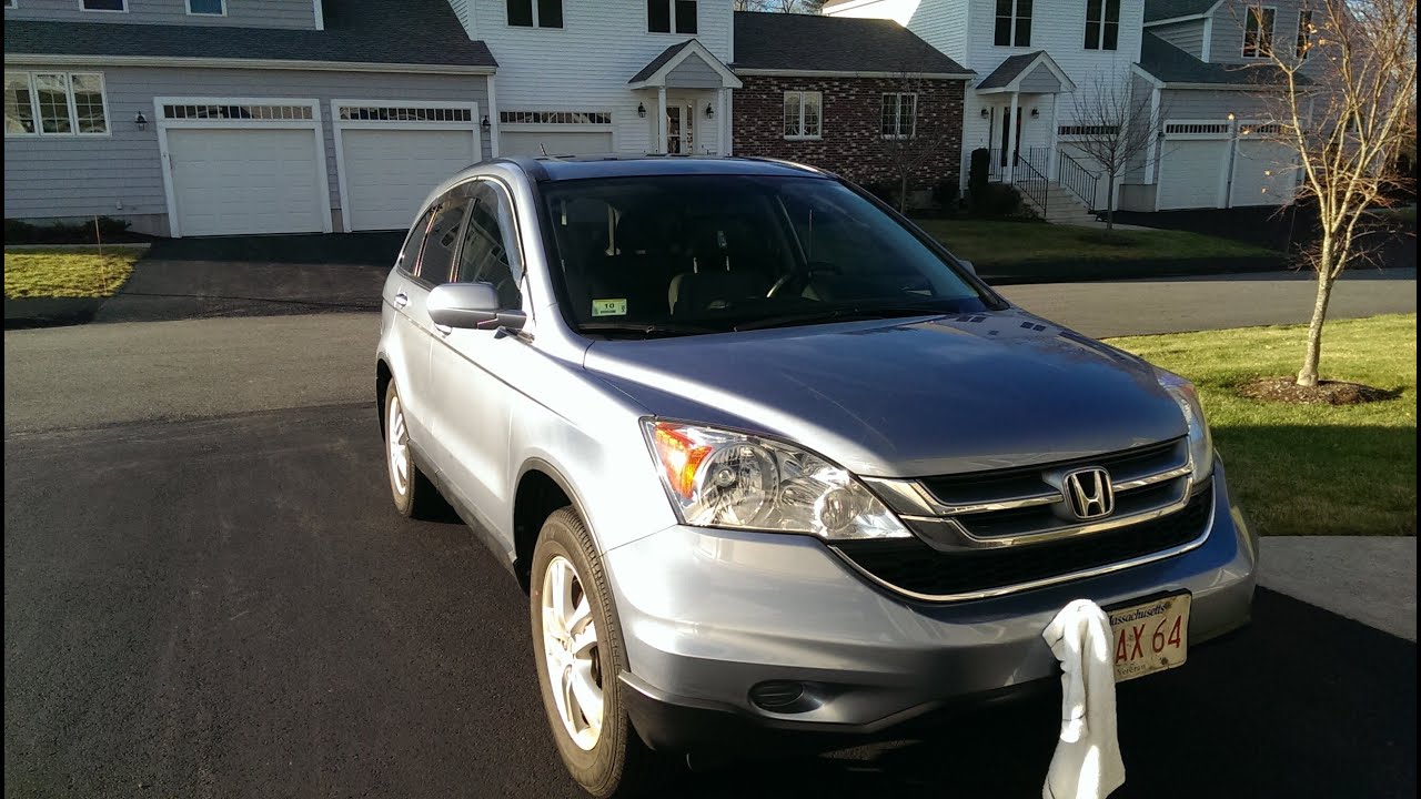 2011 Honda CR-V EX-L Navi Startup, Walkaround, & Full Tour