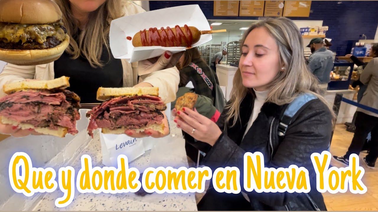 Top food en Nueva York . Dónde comer en Nueva York 🇺🇸🗽🍎