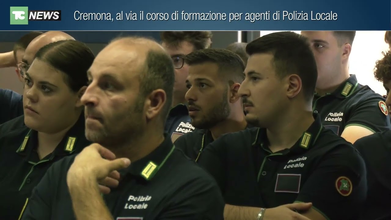 Cremona, al via il corso di formazione per agenti di Polizia Locale