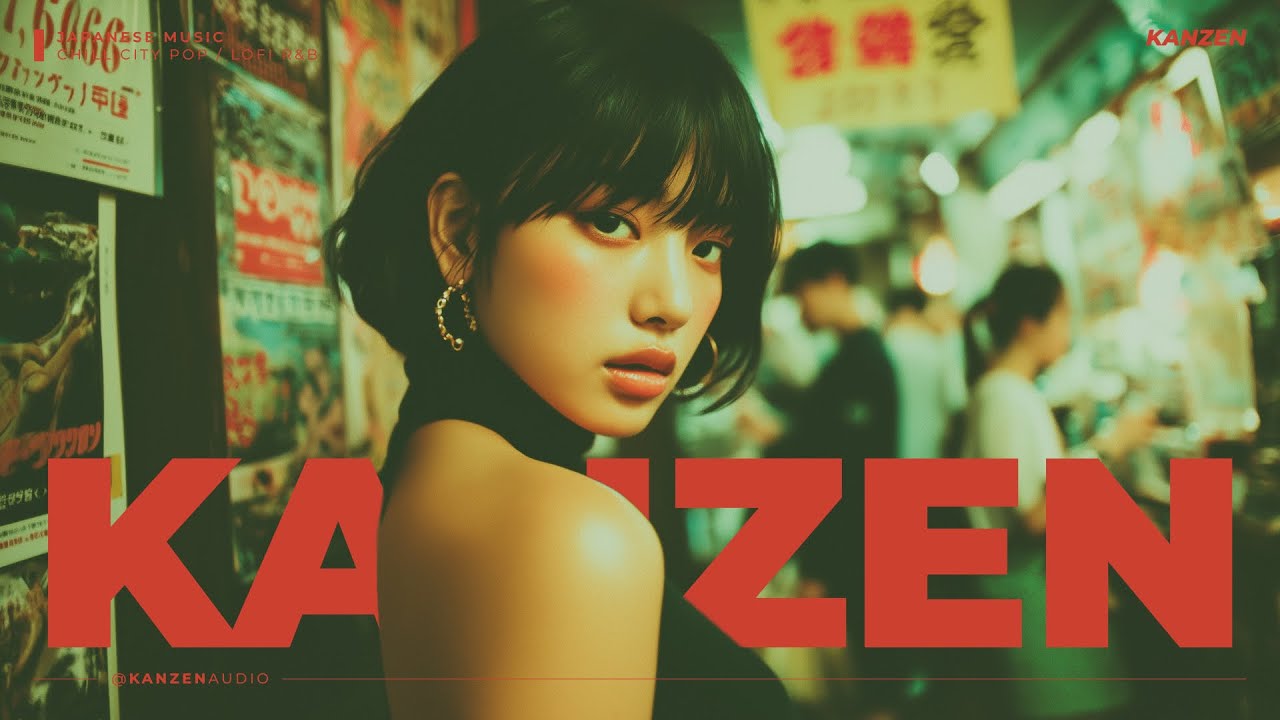 KANZEN - After Rain Girl 「 雨上がりのコンビニガール 」 ( Ameagari ) 【 Chill City Pop / Lofi R&B 】